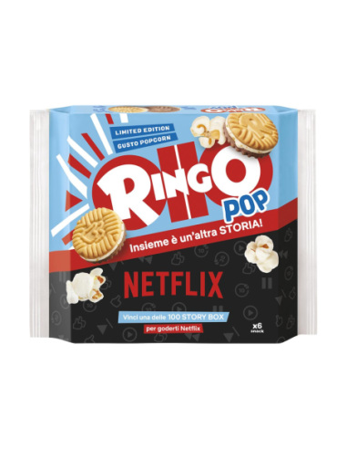 4x Pavesi Ringo Pop Corn  165gr