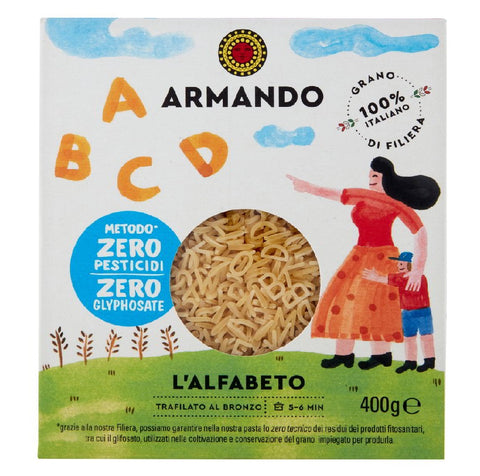 5x Armando L'alfabeto  Pasta Metodo* Zero Pesticides 350gr (Copy)