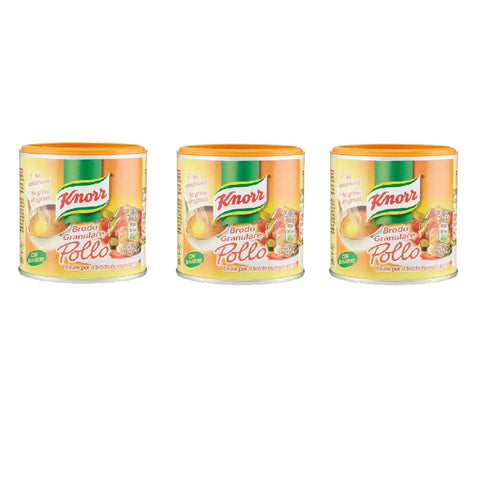 Knorr Brodo Granulare Pollo Nuova Ricetta Chicken Granulated Broth 3x150g