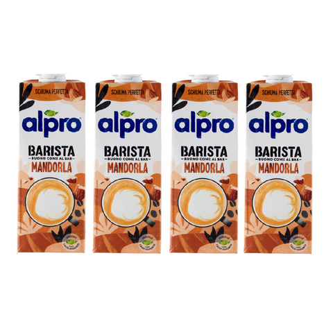 Alpro Barista Mandorla Almond Vegetable Drink 4x1L