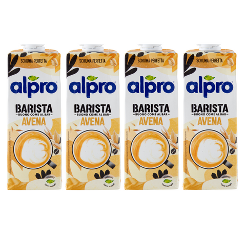 Alpro Barista Avena Vegetable oat drink 4x1L