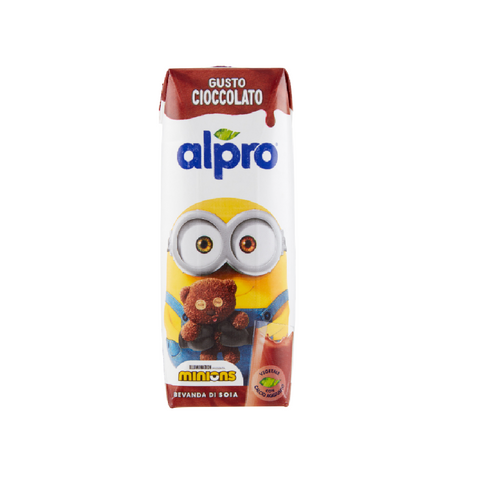 ALPRO Minions Gusto Cioccolato  Vegetable Drink, Soy Chocolate Flavor 15x 250ml