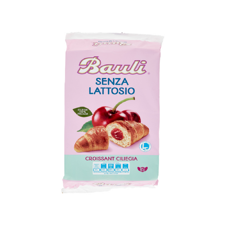 Bauli Croissant Ciliegia senza lattosio lactose-free cherry croissants 270gr