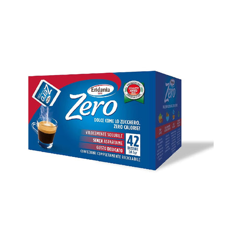 Eridania Zero 42 Bustine da 1gr sweetener in single-dose sachets of 1 g