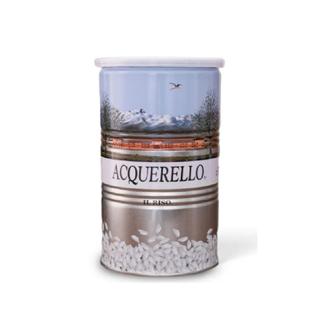 Riso Acquerello in latta rice in tin 500gr