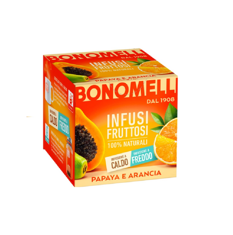 Bonomelli Infusi Fruttosi Papaya e Arancia papaya and orange 12 filters