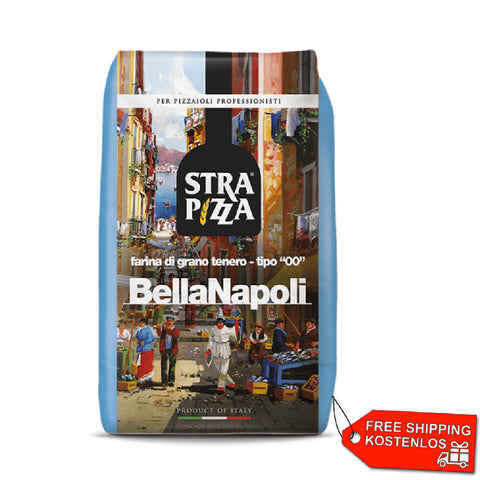 Strapizza Bella Napoli Blu "00" soft wheat flour 25kg