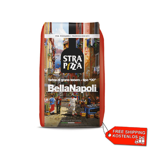 Strapizza Bella Napoli Rossa 25k wheat flour