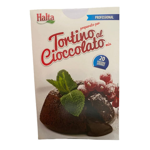 Halta Preparato per Tortino al Cioccolato Powder Mixture Prepared for Chocolate Cake 1000g