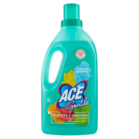 Ace Gentile Candeggina per Colorati e Delicati Bleach for Colored and Delicate 2L