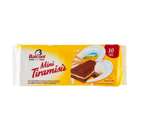 Balconi Mini Tiramisù Italian Snack 330g - Italian Gourmet UK