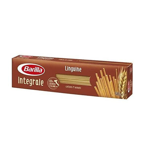 Barilla (bavette) Linguine Integrale Whole Wheat Italian Pasta (500g) - Italian Gourmet UK