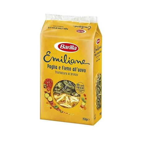 Barilla Emiliane Paglia e Fieno all'uovo italian Pasta with Egg 250g - Italian Gourmet UK