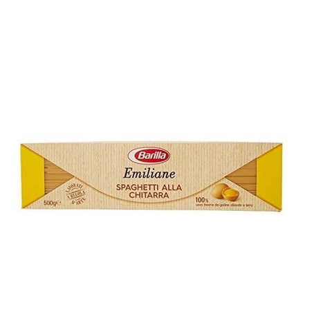 Barilla Emiliane Spaghetti alla chitarra Egg Pasta (500g) - Italian Gourmet UK