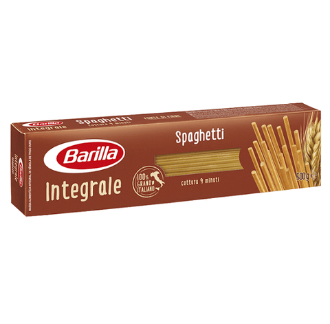 Barilla Spaghetti Integrale Whole Wheat Italian Pasta (500g) - Italian Gourmet UK