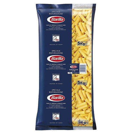 Barilla Tortiglioni Pasta Speciale Ristorazione 5Kg - Italian Gourmet UK