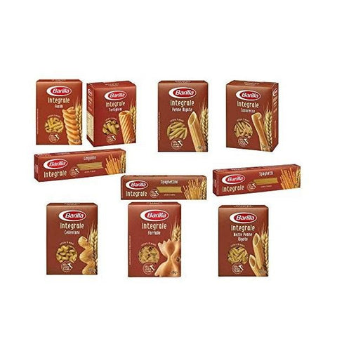 Test Pack Barilla italian Pasta integrale whole wheat 10x500g - Italian Gourmet UK