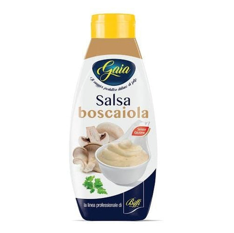 Biffi Gaia Salsa Boscaiola Mushroom Sauce Squeeze 800g - Italian Gourmet UK