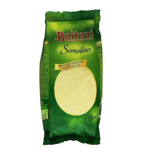 Buitoni Semolino Semola Di Grano Duro durum wheat semolina for gnocchi 250g - Italian Gourmet UK