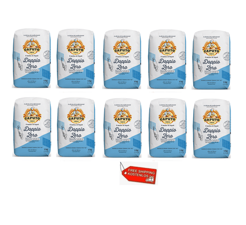 Caputo Flour 10x Caputo Farina Pizza Flour Doppio Zero Classica 1Kg 8014601028747