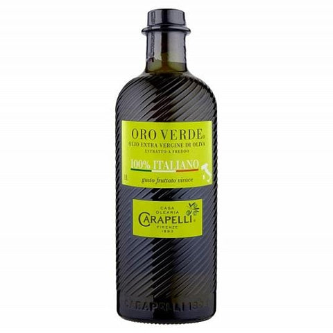 Carapelli Oro Verde Extra Virgin Olive Oil 1Lt - Italian Gourmet UK