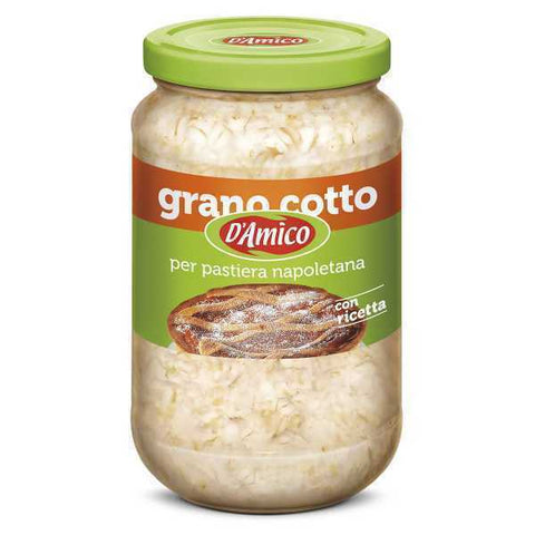 D'amico Grano Cotto per Pastiera Napoletana (580g) - Italian Gourmet UK