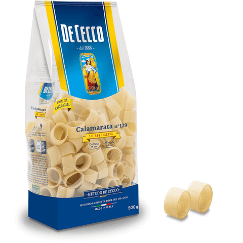 De Cecco Calamarata n. 129 500G - Italian Gourmet UK