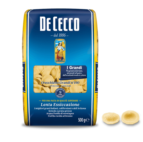 De Cecco Pasta De Cecco Orecchiette Grandi n°190 Durum Wheat Semolina Pasta 500g