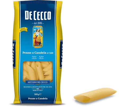 De Cecco Penne a Candela n.340 500G - Italian Gourmet UK