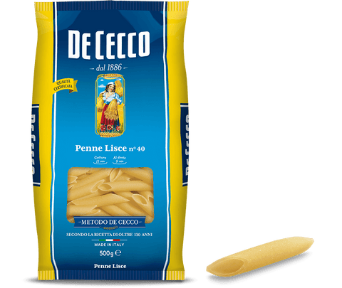 De Cecco Penne Lisce n.40 500G - Italian Gourmet UK