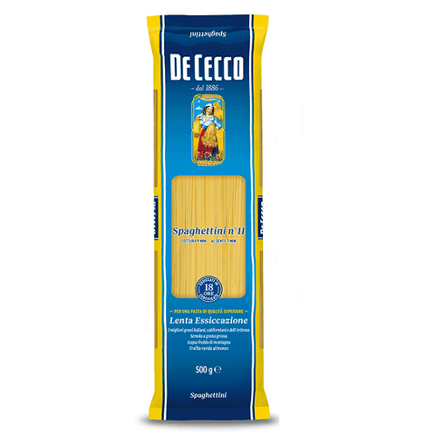 De Cecco Spaghettini n ° 11 pasta 500g - Italian Gourmet UK