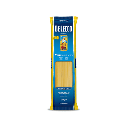 De Cecco Vermicelli n°170 Pasta 500g - Italian Gourmet UK