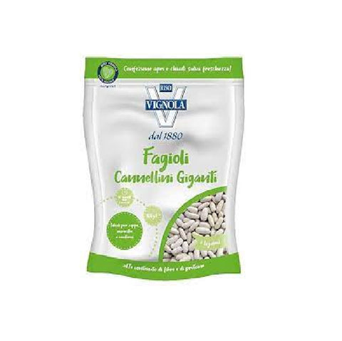 Vignola Fagioli Cannellini Giganti 400gr - Vignola Giant Cannellini Beans