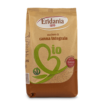 Eridania Zucchero di canna integrale Bio whole cane sugar 500g - Italian Gourmet UK