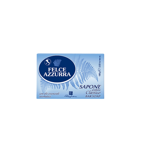 Felce Azzurra Sapone solido Classico Classic solid soap 100g - Italian Gourmet UK