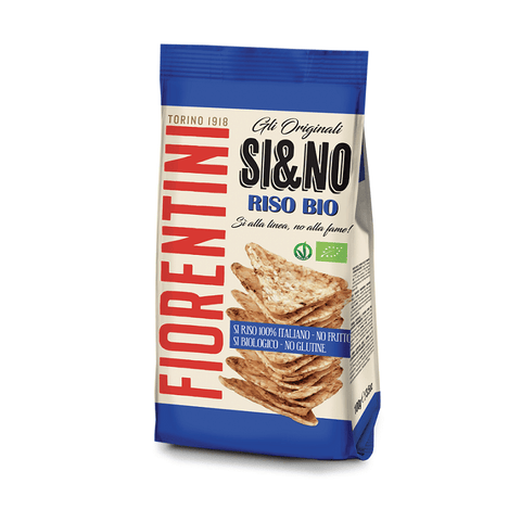 Fiorentini Rice Cake Fiorentini SI&NO Mini Gallette di Riso con Sale Marino BIO Mini Rice Cake with Sea Salt 100g