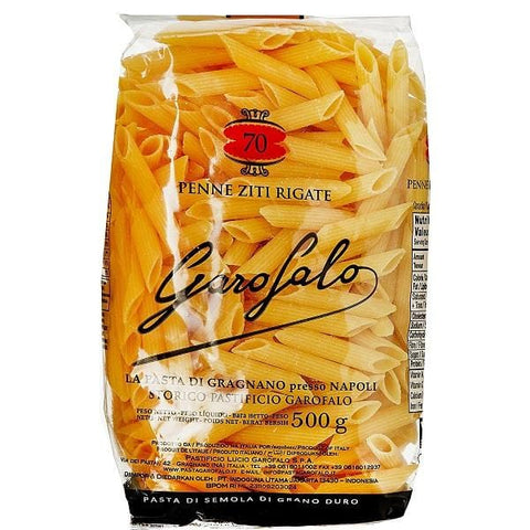 Garofalo Pasta di Gragnano Penne ziti rigate (500g) - Italian Gourmet UK