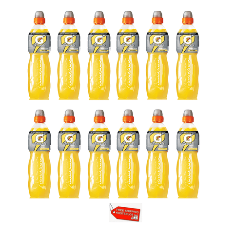 12x Gatorade Limone Energy Drink Lemon PET 1Lt - Italian Gourmet UK