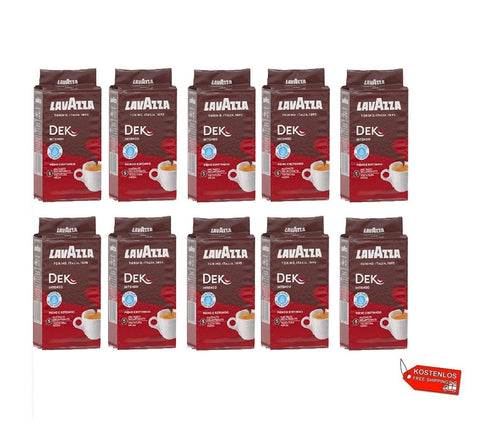 Lavazza Coffee Lavazza Coffee Dek Intenso Decaffeinated (10x250g) 8000070011403