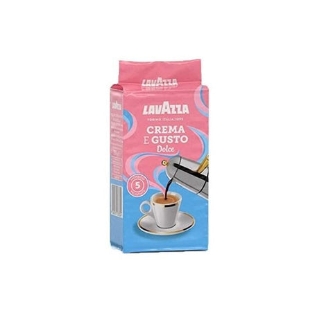 Lavazza Crema e Gusto Dolce ground Coffee 250g - Italian Gourmet UK