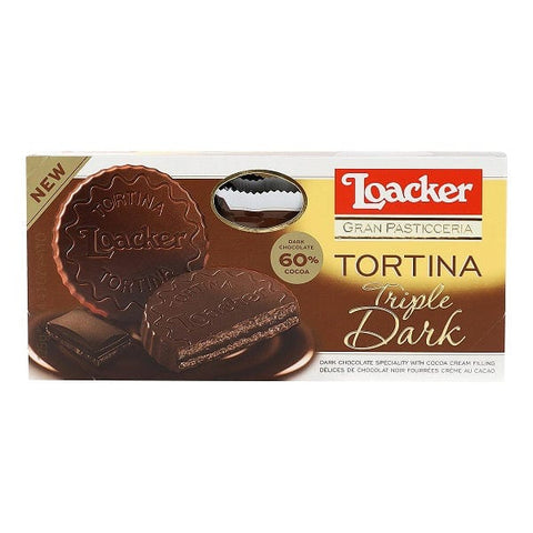 Loacker Sweet snacks Loacker Tortina Triple Chocolate 63g