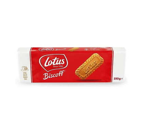 Lotus Biscotti Biscoff Original Caramelised Biscuit 250g - Italian Gourmet UK