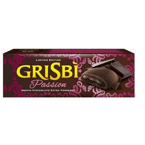 Matilde Vicenzi Grisbì Passion Double chocolate extra dark (150g) - Italian Gourmet UK