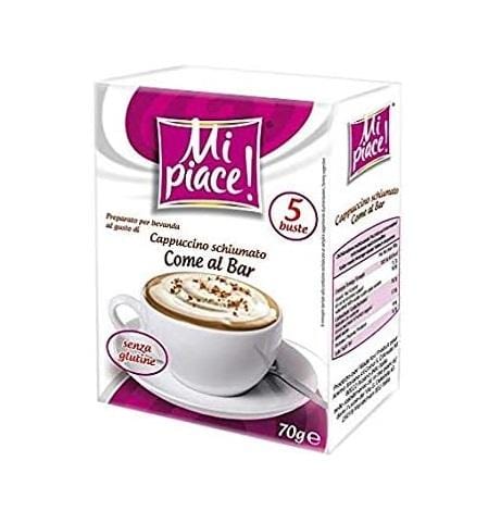 Mi Piace Cappuccino Schiumato Prepared for Cappuccino Drink 70g Gluten Free - Italian Gourmet UK