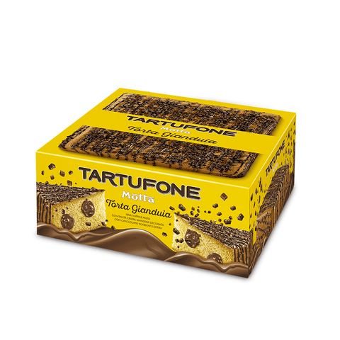 Motta Cakes 1x450g Motta Tartufone Torta Gianduia Cake (450g) 8034097873416