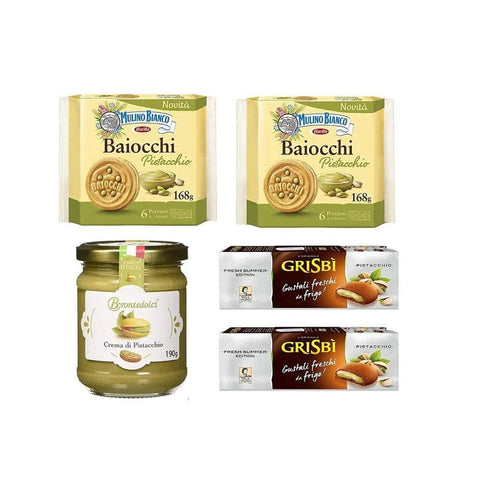 Mulino Bianco Biscotti Biscuits & Spreadable Cream testpack Baiocchi Grisbi Brontedolci