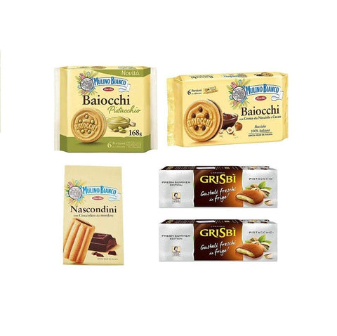 Mulino Bianco Biscotti Biscuits testpack Baiocchi Nascondini Grisbi