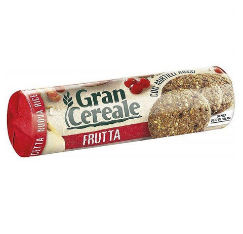 Mulino Bianco Gran Cereale Frutta Cereal&fruit Biscuits (250g) - Italian Gourmet UK