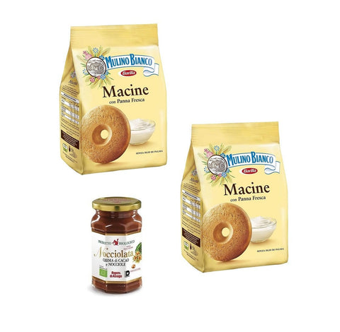 Test pack Mulino Bianco Macine & Rigoni di Asiago Nocciolata - Italian Gourmet UK