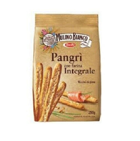 Mulino bianco grissini Pangrì Integrali wholegrain breadstick (250g) - Italian Gourmet UK